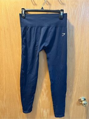 Gymshark Navy High-Rise Performance Leggings